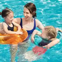 Круг для плавания Bestway прозрачный, 3-6 лет, 51 см