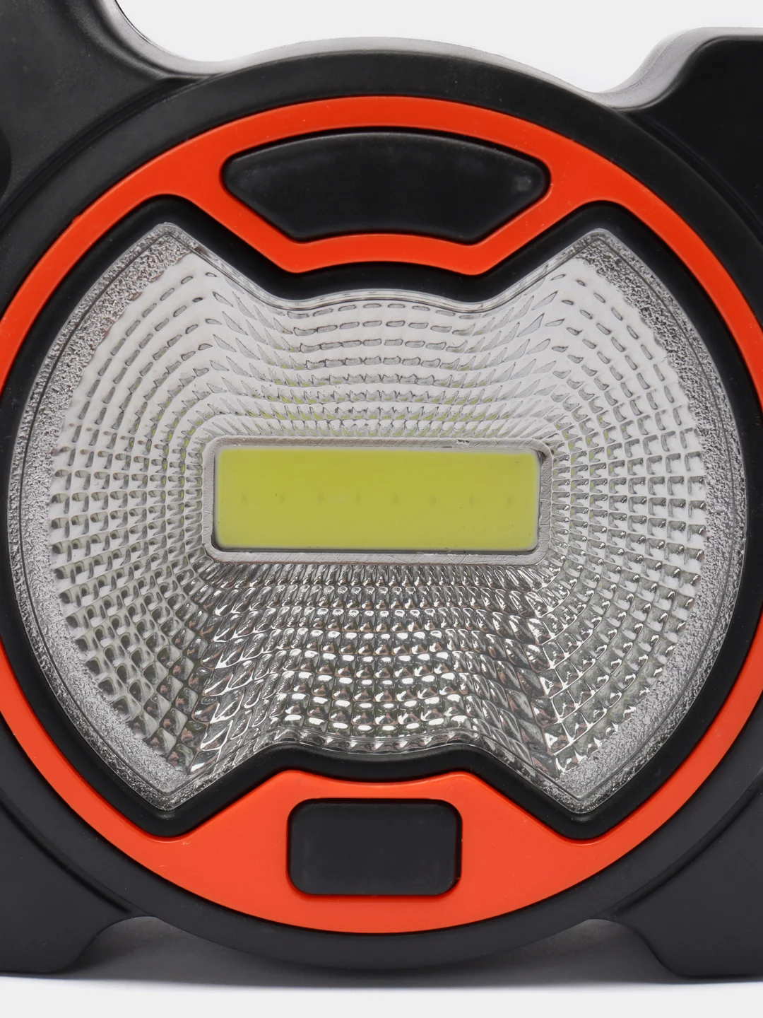 Фонарь рабочий ЧИНГИСХАН, 2 режима: 1 Led, 1 COB, 5 Вт, 3 x AA