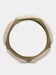 Оплетка руля, спонж, 5 подушек, бежевый, М