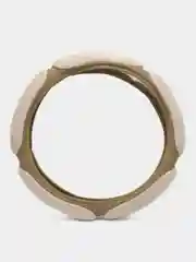Оплетка руля, спонж, 5 подушек, бежевый, М