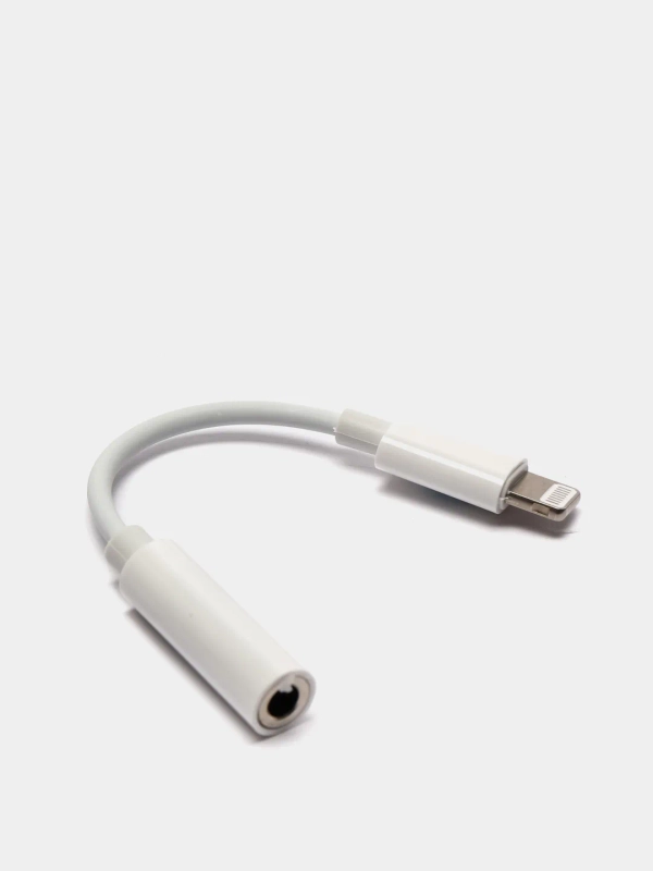 Переходник для наушников iPhone/lightning, aux 3,5 мм, аукс Айфон