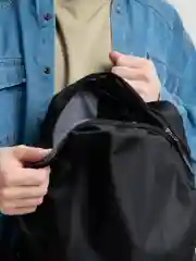 Черный рюкзак для ноутбука мужской черный, с USB