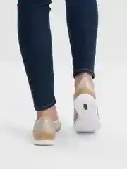Бежевый кроссовки женские Rieker
