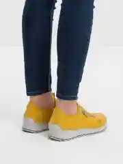 Желтый кроссовки женские Rieker
