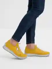 Желтый кроссовки женские Rieker