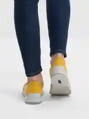 Желтый кроссовки женские Rieker