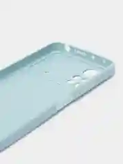 Светло-синий чехол Xiaomi Poco X4 Pro (Сяоми Поко Х4 Про), прозрачный