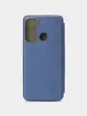 Темно-синий чехол-книжка для Tecno Pop 6 Pro, Pop 5 Lite, Camon 19, 19 Pro, Pova 4