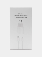Зарядное устройство для iPhone, Type-C, 20W