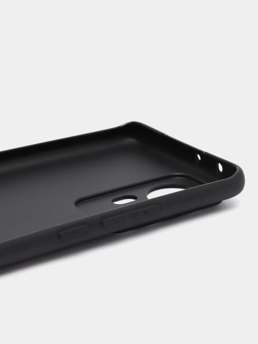 Чехол силиконовый для Xiaomi 12S Pro / Xiaomi 12 Pro, черный, матовый, с защитой камеры