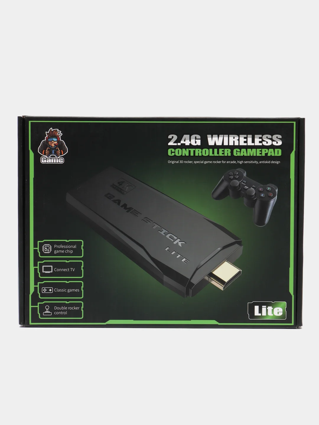 Игровая приставка Game Stick Lite, 64 Gb, 10000 ретро игр
