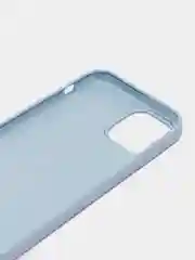 Небесно-голубой чехол силиконовый Silicone Case на Айфон(IPhone) 11, 12, 13, 14, Mini, Plus, Pro, Pro Max