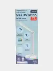 Белый настольная лампа General GLTL-040, 12Вт, 550Лм, RGB, белый, usb