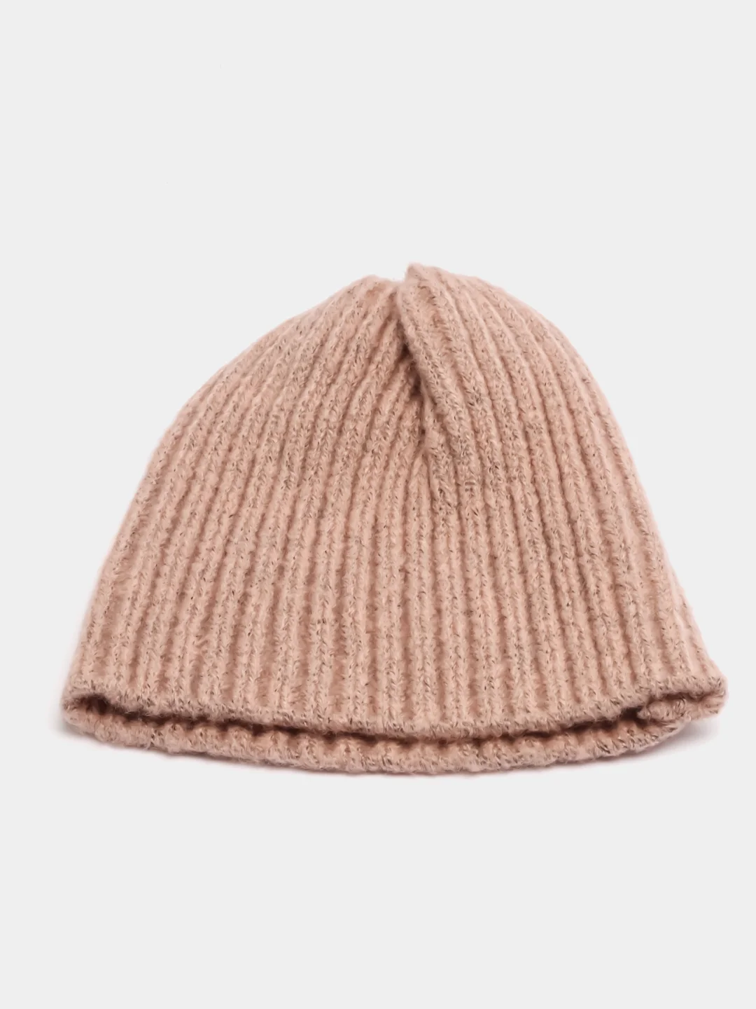 Коралловый меланж шапка для девочки, теплая,  MVOGUE, 6-12 месяцев