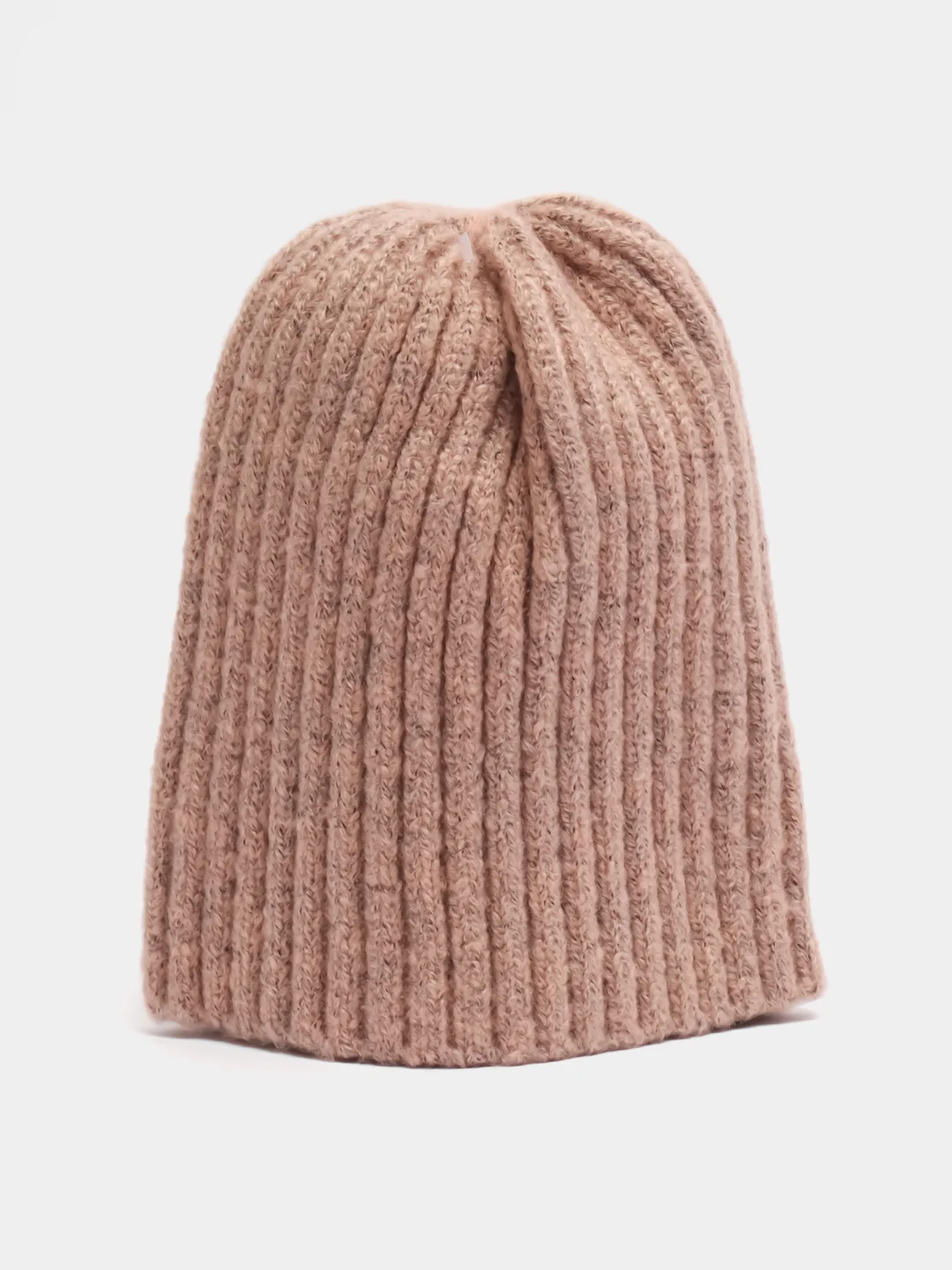 Коралловый меланж шапка для девочки, теплая,  MVOGUE, 6-12 месяцев