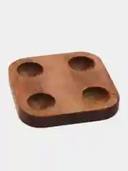 Подставка для яиц с 4 отделениями из массива берёзы