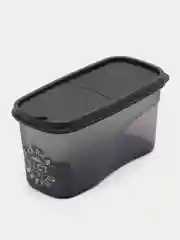 Емкость для сыпучих продуктов, пластиковая, 9,5 х 19 х 9,5 см, 1 литр