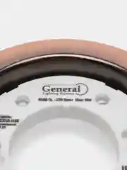 Бордовый светильник встраиваемый под лампу General GX53, точечный, GCL-GX53-H38