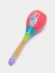 Кораллово-розовый погремушка детская "Маракас"