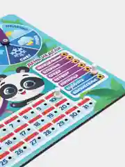 Обучающая игра "Часы-календарь. Зверята"