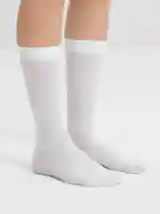 Белый гольфы, 30 см