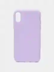 Лавандовый чехол для iPhone X Xs XR 11 12 mini 12 12 Pro 13 13 mini 13 Pro 14 14 Plus, силиконовый