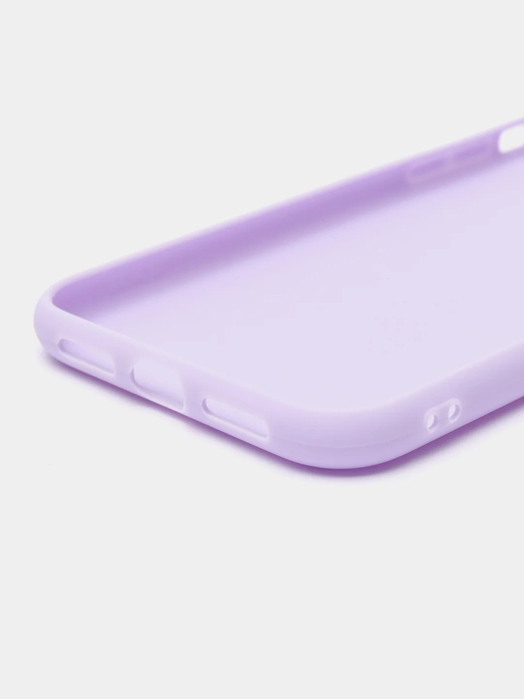 Лавандовый чехол для iPhone X Xs XR 11 12 mini 12 12 Pro 13 13 mini 13 Pro 14 14 Plus, силиконовый