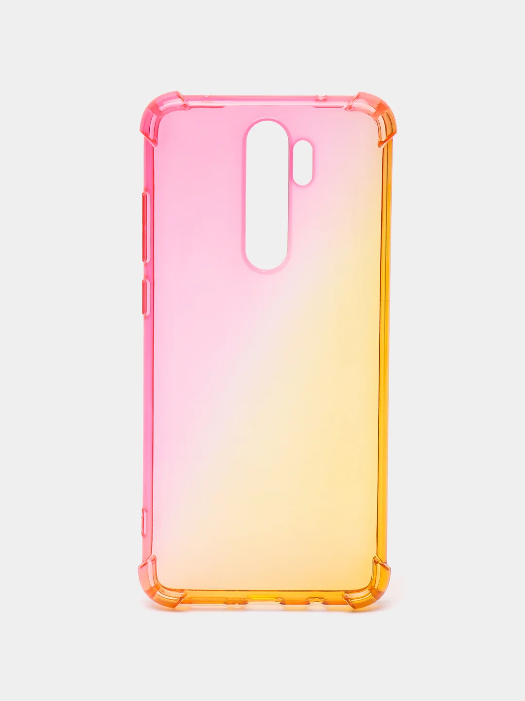 Желтый чехол градиентный Xiaomi Redmi Note 8/8T/9/9T/9A/7/7A/8A/10/11/9C/10C Pro/K40