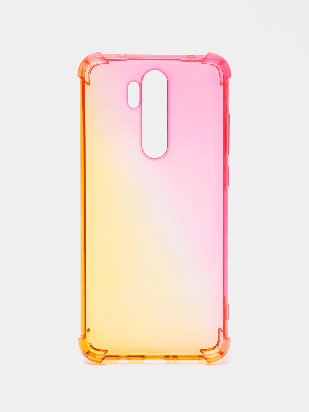 Желтый чехол градиентный Xiaomi Redmi Note 8/8T/9/9T/9A/7/7A/8A/10/11/9C/10C Pro/K40