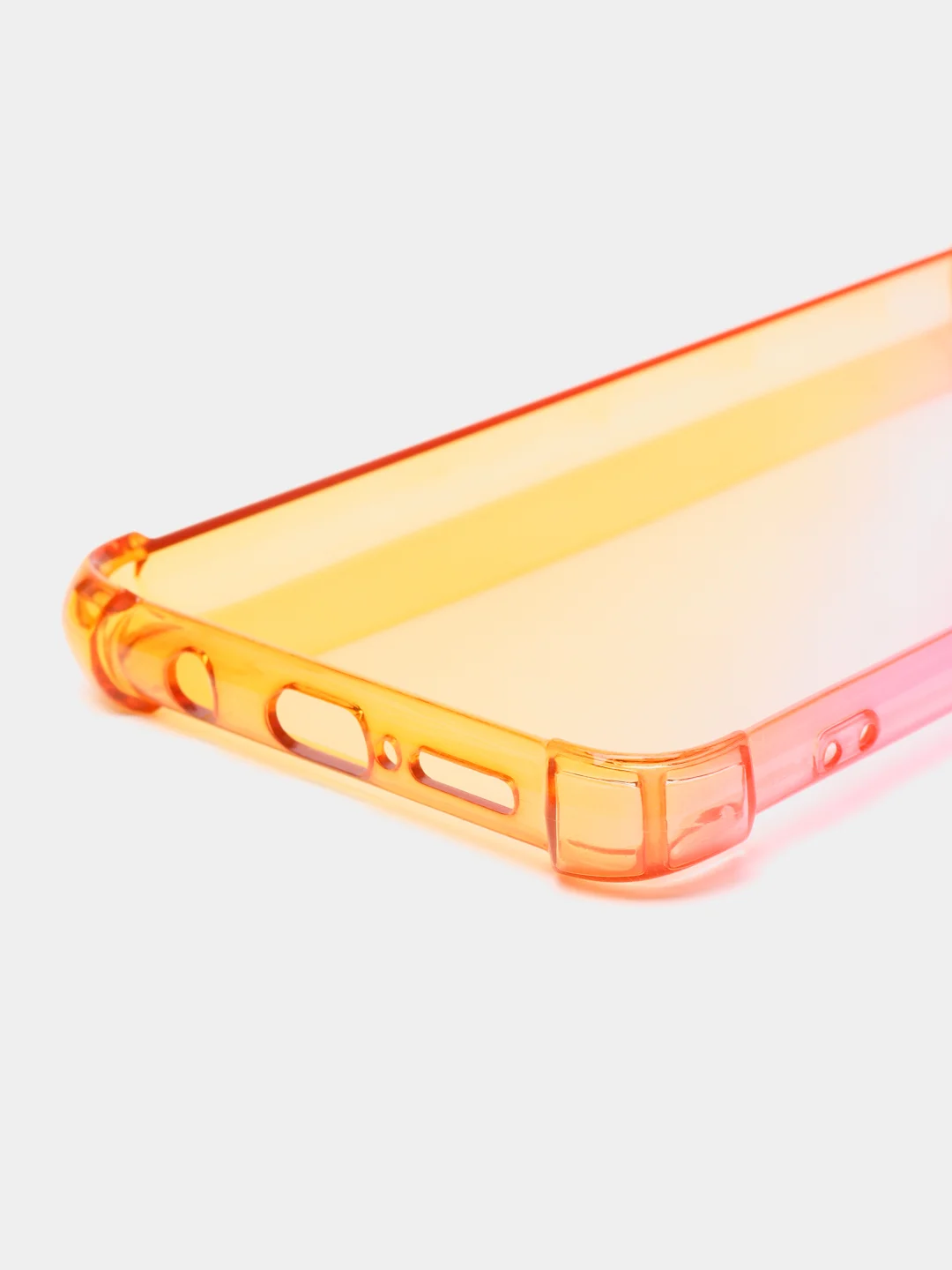 Желтый чехол градиентный Xiaomi Redmi Note 8/8T/9/9T/9A/7/7A/8A/10/11/9C/10C Pro/K40