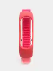 Кораллово-розовый ремешок нейлоновый на липучке для Xiaomi Mi Band 3, Mi Band 4, Band 5, Band 6, Mi Band 7