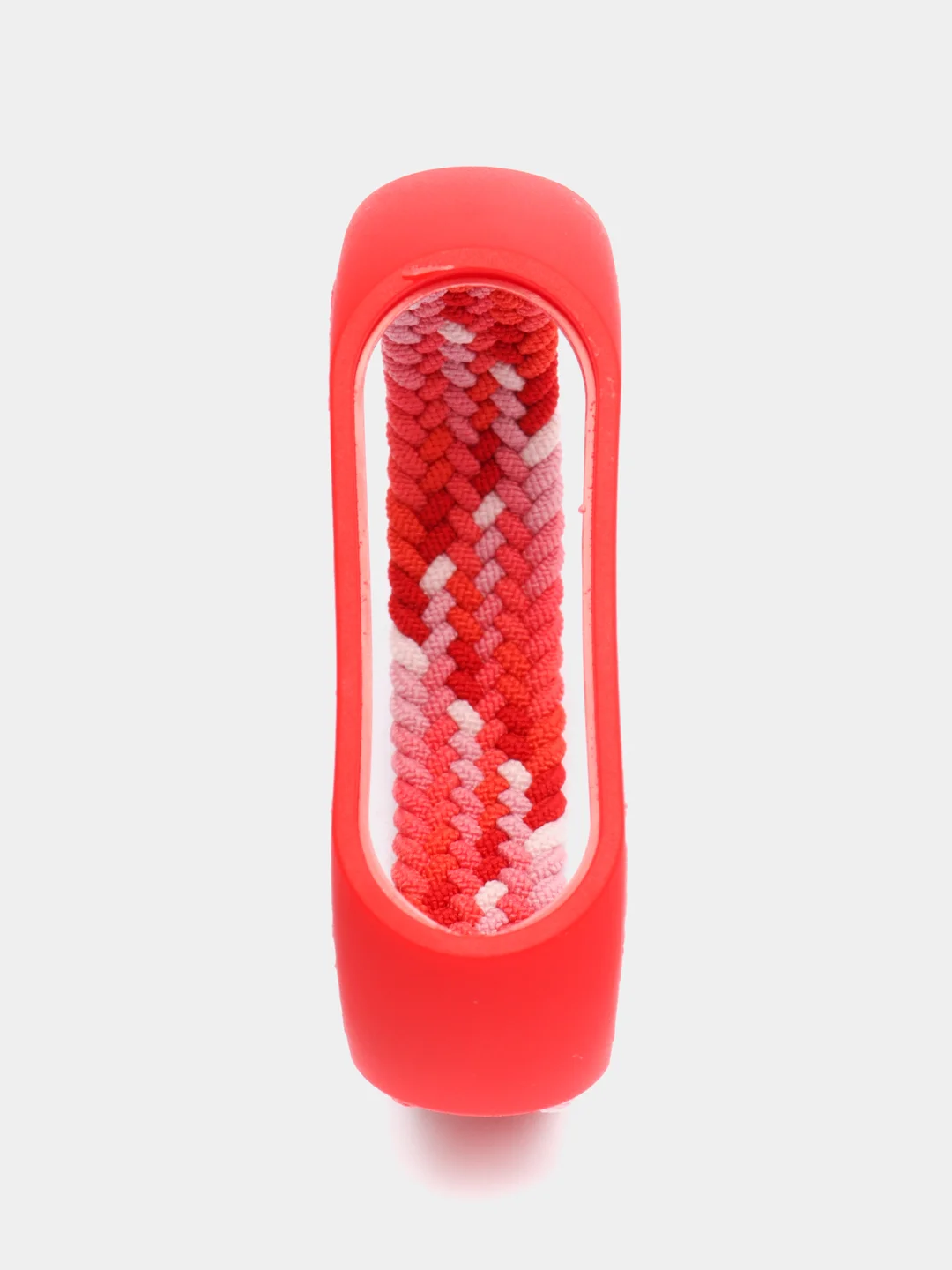 Кораллово-розовый ремешок матерчатый, для Xiaomi Mi Band 3, 4, 5, 6, 7