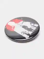 Белый значок-пин на одежду "Токийские мстители", 37 мм, круглый, металлический