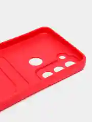 Красный чехол для Tecno Pop 5 LTE, с карманом для карты
