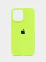 Салатовый чехол силиконовый для iPhone 13, 13 Pro, 13 Pro Max, с закрытым низом