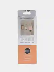 Белый магнитная зарядка для iPhone, кабель micro type, lightning-c, 1 м