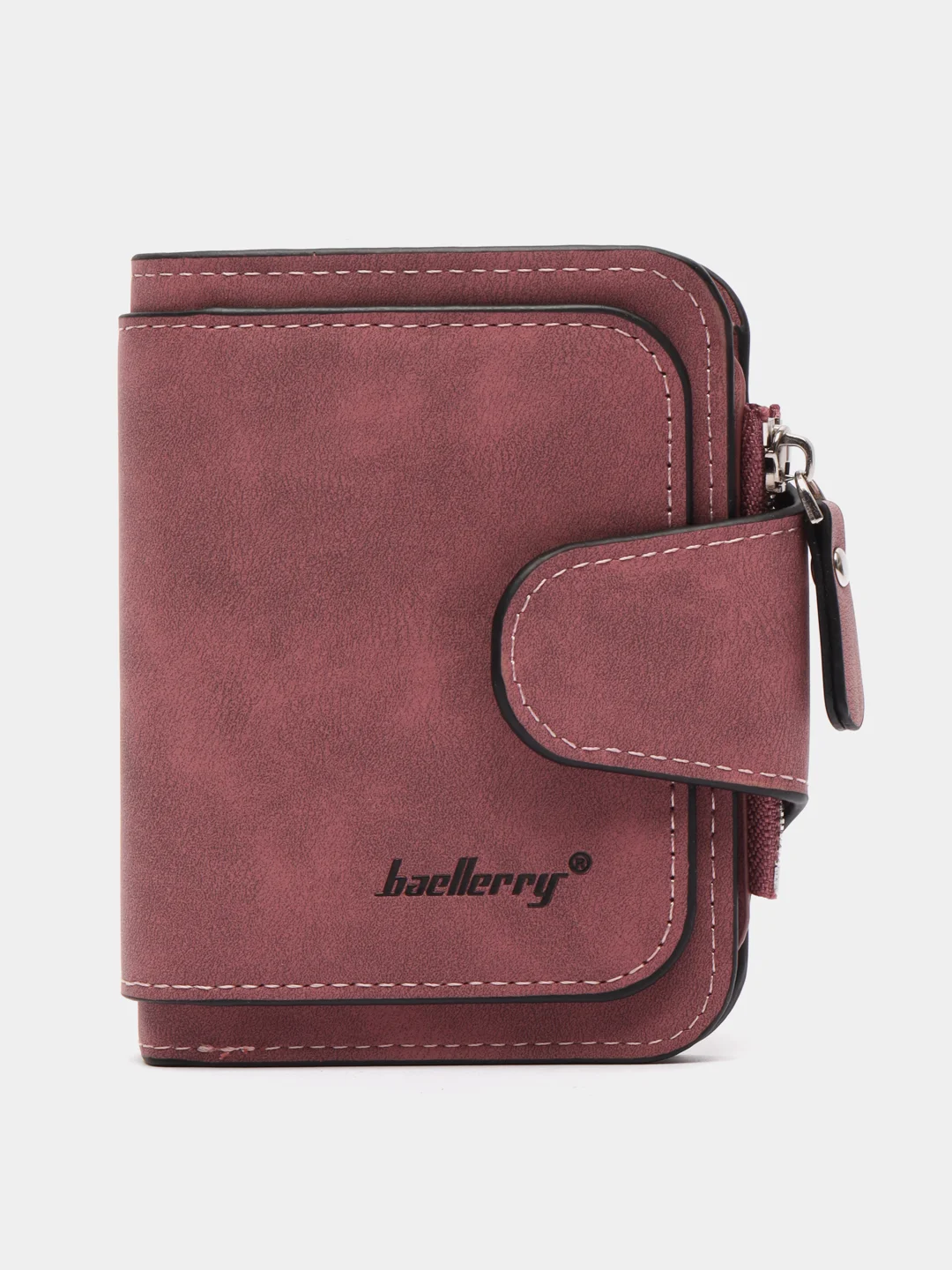 Марсала кошелек женский Baellerry, из замши