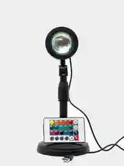 Лампа RGB закат (светодиодная для тик ток) 16 цветов с пультом