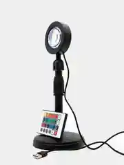 Лампа RGB закат (светодиодная для тик ток) 16 цветов с пультом