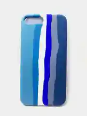 Чехол Silicone Case для iPhone 7 Plus/8 Plus, с полосами