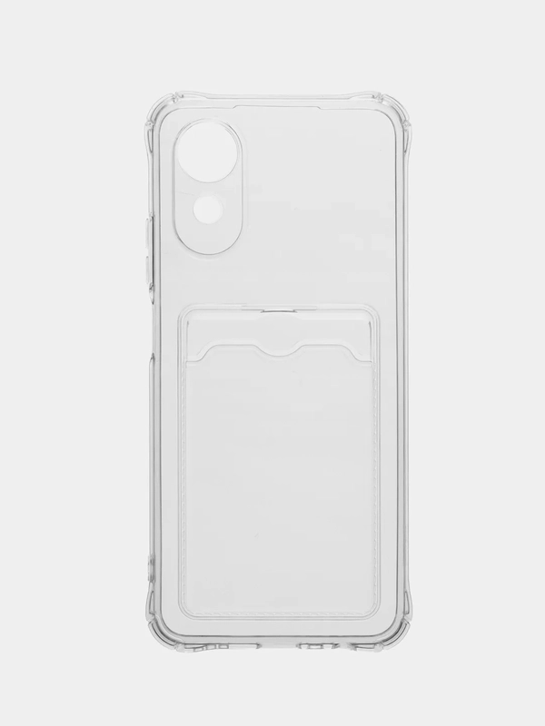 Чехол для Oppo A17/ A17K (Оппо А17/ А17К), силиконовый прозрачный