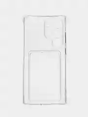 Прозрачный чехол для Samsung Galaxy S23 Ultra (Самсунг Галакси С23 Ультра), силиконовый прозрачный