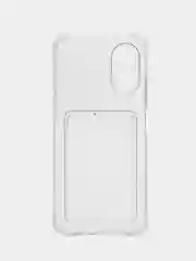 Прозрачный чехол для OPPO A17 / A17K (Оппо А17 / 17К), силиконовый прозрачный