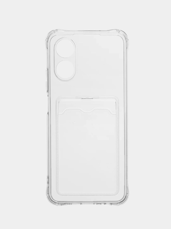 Чехол для OPPO A17 / A17K (Оппо А17 / 17К), силиконовый прозрачный