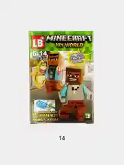 Фигурки персонажей для конструктора Minecraft My World (Майнкрафт)