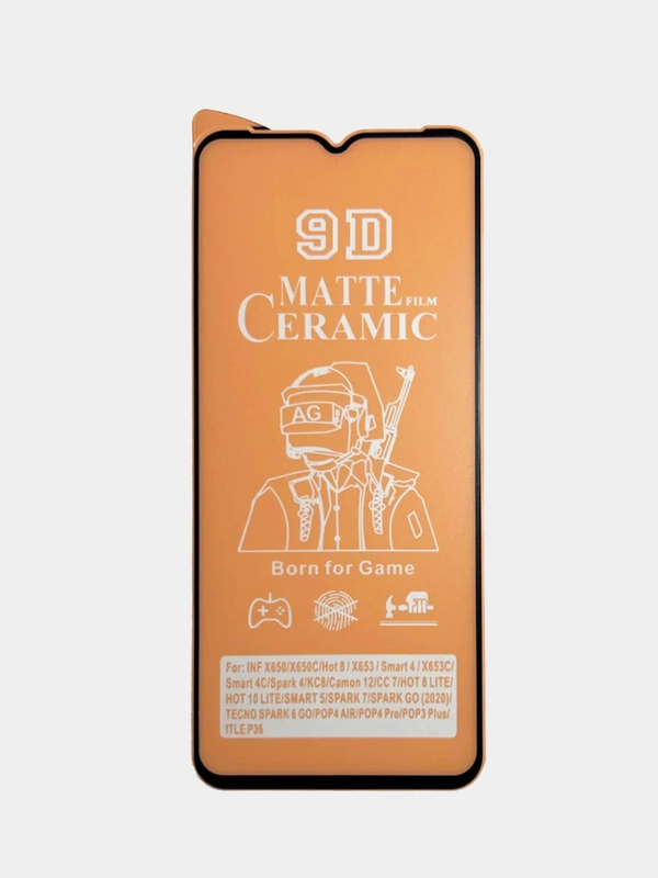 Защитная керамическая пленка матовое для Realme C31 / C35 / Tecno Spark GO 2023 / Camon 12