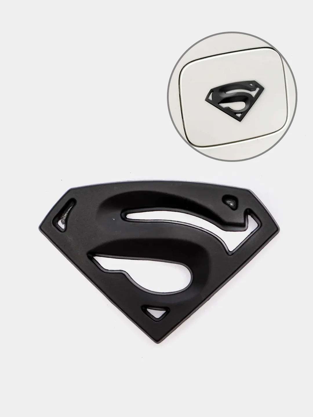 Черный украшение металлическое для авто "Superman"