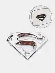 Серебряный украшение металлическое для авто "Superman"