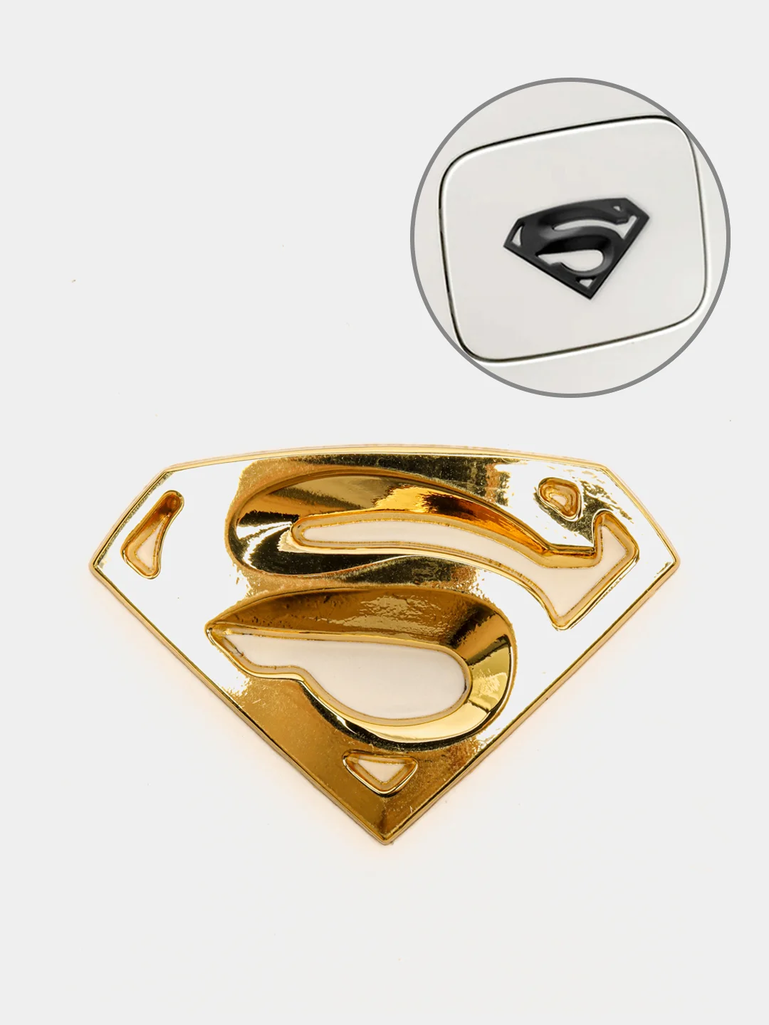 Золотой украшение металлическое для авто "Superman"