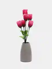 Конфетный цветы искусственные "Букет розы", 6 голов